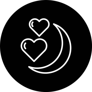 Ay Satırı Tersine Çevrilmiş Simge