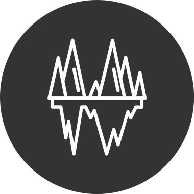 Buzdağı Satırı Tersine Döndürülmüş Simge