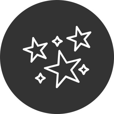 Yıldız Satırı Tersine Döndürülmüş Simge