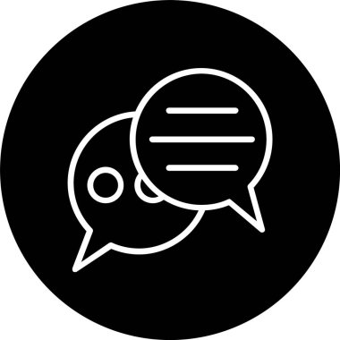 Sohbet Satırı Tersine Çevrilmiş Simge