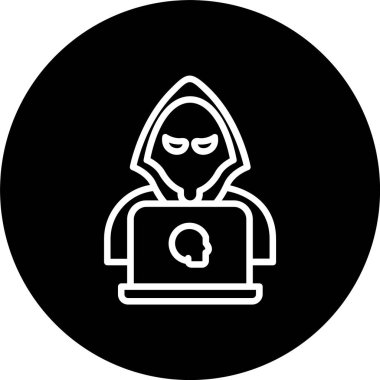 Hacker Satırı Tersine Çevrilmiş Simge