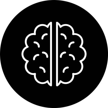 Beyin Çizgisi Tersine Çevrilmiş Simge