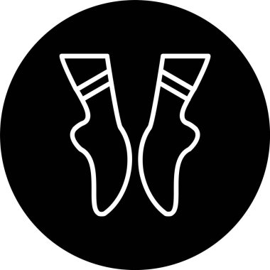 Bale Çizgisi Tersine Çevrilmiş Simge