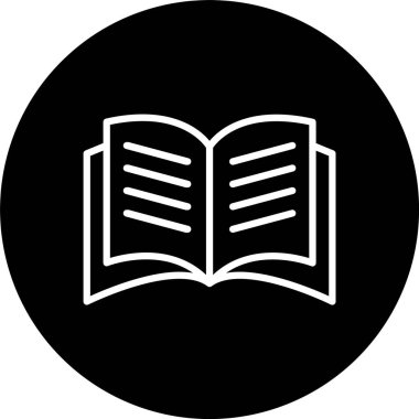 Kitap Satırını Aç Tersine Çevrilmiş Simge