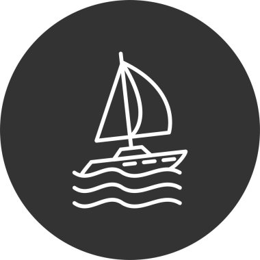 Gemi Satırı Tersine Çevrilmiş Simge