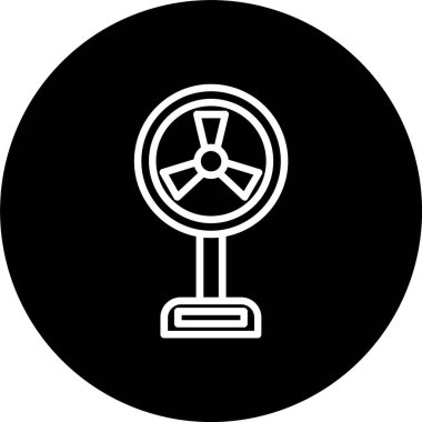 Fan Satırı Tersine Çevrilmiş Simge