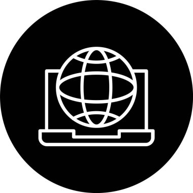 Dünya Çizgisi Tersine Çevrilmiş Simge