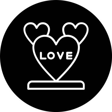 Aşk Satırı Tersine Çevrilmiş Simge