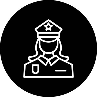 Polis Hattı Tersine Çevrilmiş Simge