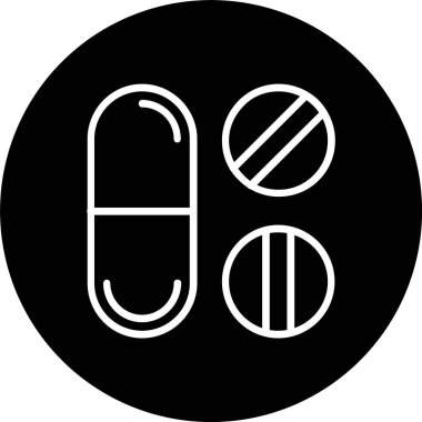 İlaç Hattı Tersine Çevrilmiş Simge