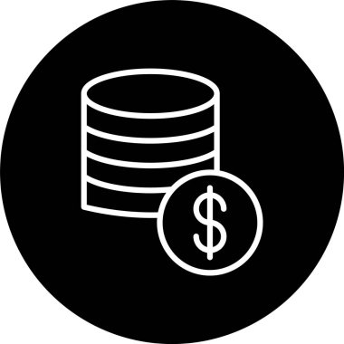 Bozuk Para Satırı Tersine Döndürülmüş Simge