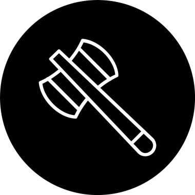 Axe Satırı Tersine Döndürülmüş Simge