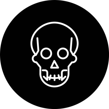 Kurukafa Çizgisi Tersine Çevrilmiş Simge