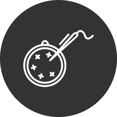 Dikiş Çizgisi Tersine Çevrilmiş Simge