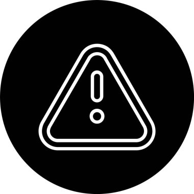 Tehlike İmza Satırı Tersine Çevrilmiş Simge