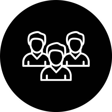 Grup Satırı Tersine Çevrilmiş Simge