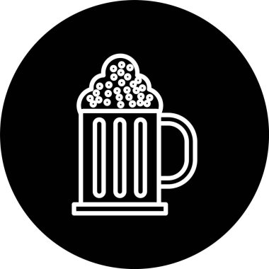 Bira Bardağı Satırı Tersine Çevrilmiş Simge