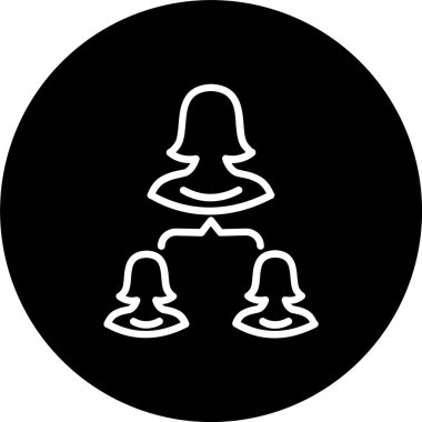 Hiyerarşi Satırı Tersine Çevrilmiş Simge