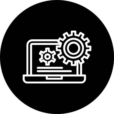 İş Satırı Tersine Çevrilmiş Simge