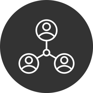 Takım Çalışma Çizgisi Tersine Çevrilmiş Simge