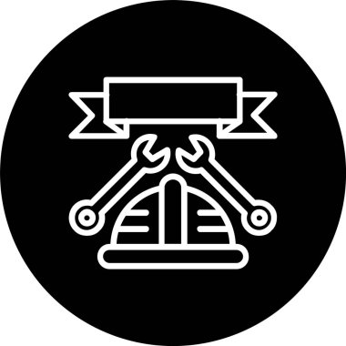 İşçi Bayramı Satırı Tersine Çevrilmiş Simge