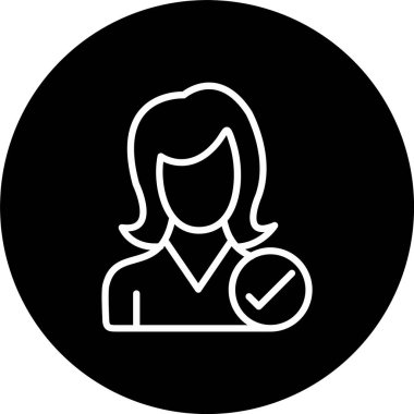 Onaylanan Aday Satırı Tersine Çevrilmiş Simge