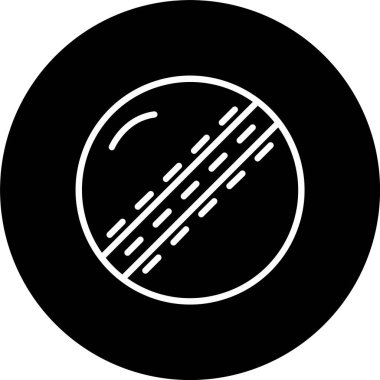 Kriket Topu Çizgisi Tersine Çevrilmiş Simge