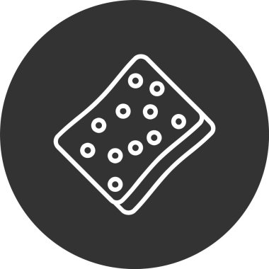 Sünger Satırı Tersine Çevrilmiş Simge