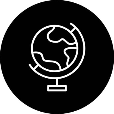 Dünya Çizgisi Tersine Çevrilmiş Simge