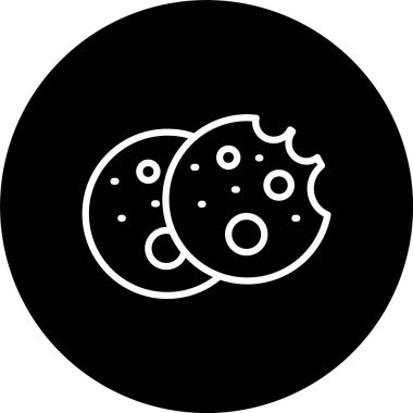 Çerez Çizgisi Tersine Çevrilmiş Simge