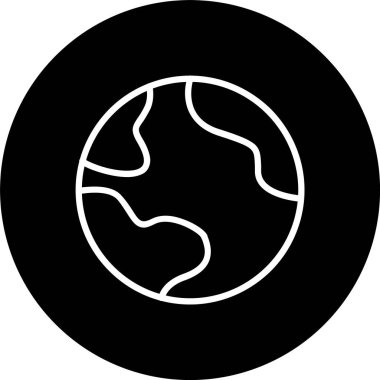 Dünya Çizgisi Tersine Çevrilmiş Simge