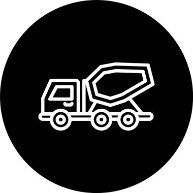 Konser Truck Line Ters Simgesi