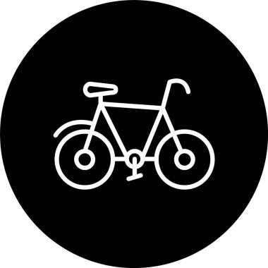 Bisiklet Satırı Tersine Çevrilmiş Simge