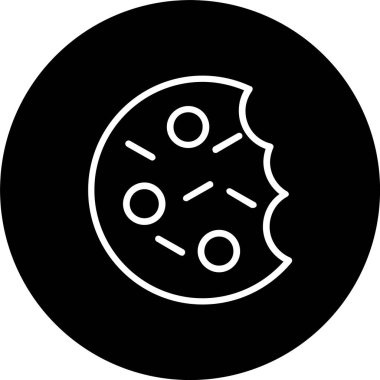 Çerez Çizgisi Tersine Çevrilmiş Simge