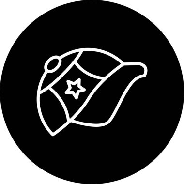 Cap Hattı Tersine Çevrilmiş Simge