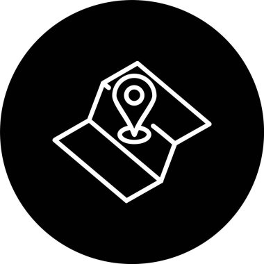 Harita Satırı Tersine Çevrilmiş Simge