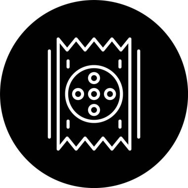 Çerez Çizgisi Tersine Çevrilmiş Simge