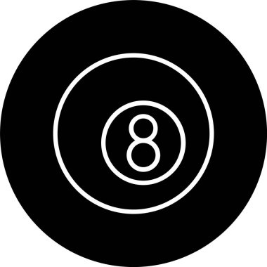 Bilardo Satırı Tersine Çevrilmiş Simge