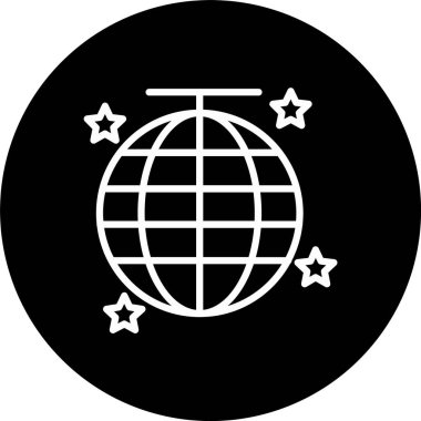 Disko Top Satırı Tersine Çevrilmiş Simge