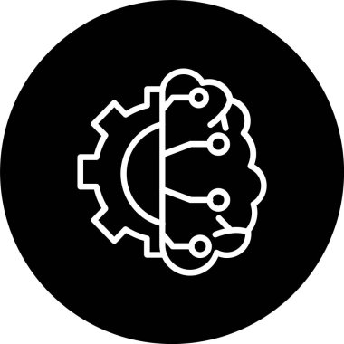 Beyin Çizgisi Tersine Çevrilmiş Simge