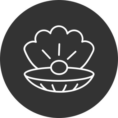 İnci Çizgisi Tersine Çevrilmiş Simge