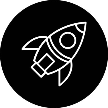 Roket Hattı Tersine Çevrilmiş Simge