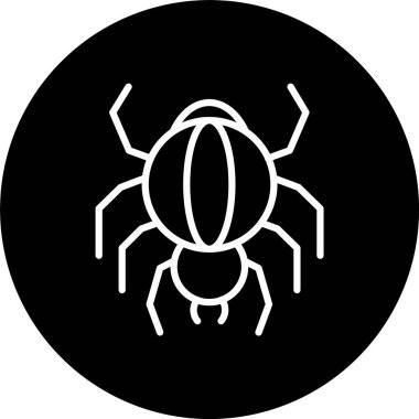 Örümcek Çizgisi Tersine Çevrilmiş Simge