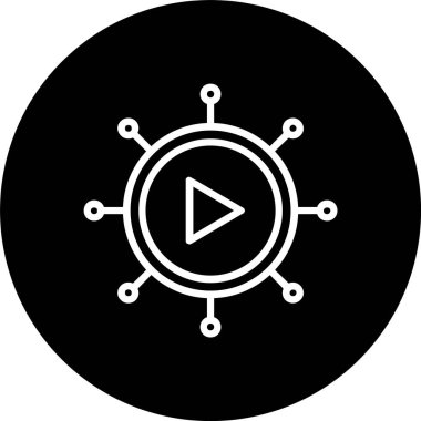 Viral Satır Tersine Çevrilmiş Simge