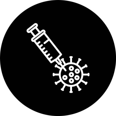 Aşı Satırı Tersine Çevrilmiş Simge