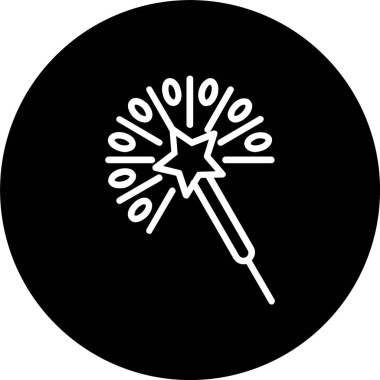 Bengal Işık Çizgisi Tersine Çevrilmiş Simge