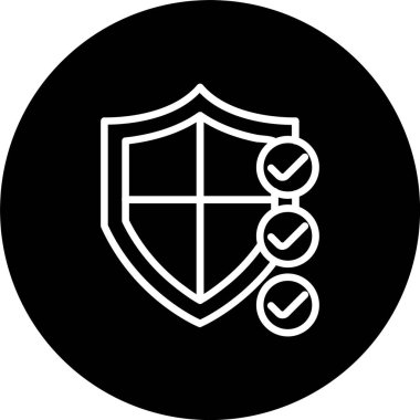 Kalkan Satırı Tersine Çevrilmiş Simge