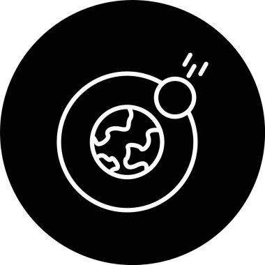 Meteor Satırı Tersine Çevrilmiş Simge