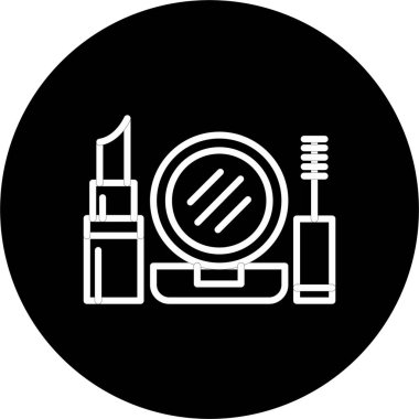 Makyaj Kiti Satırı Tersine Çevrilmiş Simge