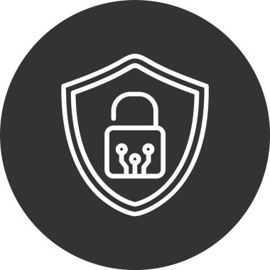 Güvenlik Hattı Tersine Çevrilmiş Simge